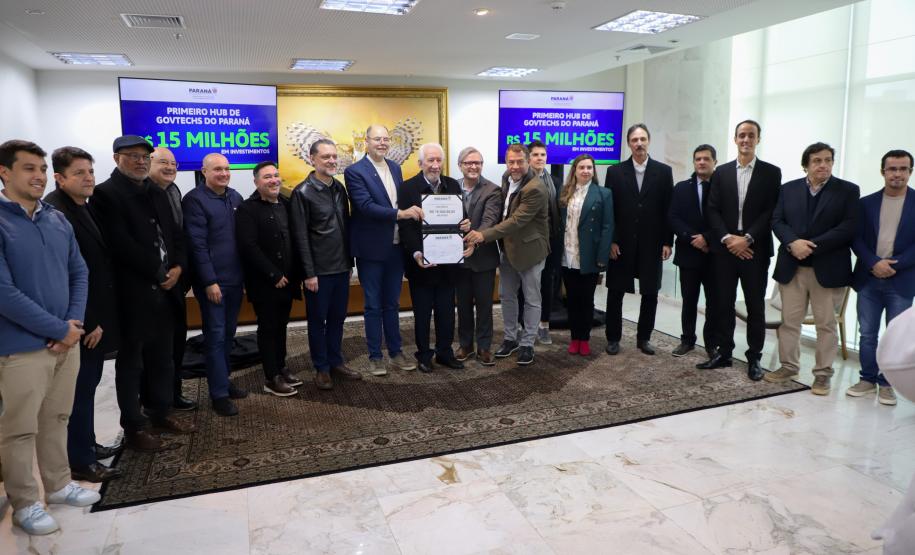 Com foco em inovação, Paraná cria primeiro Hub de GovTechs do Brasil